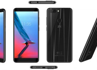 zte blade V9 black