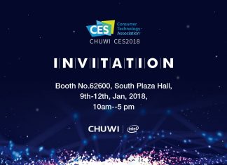 Chuwi CES 2018 Banner