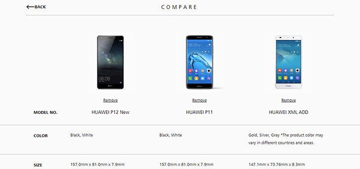 Huawei-P11-and-P12-on-Official-Website