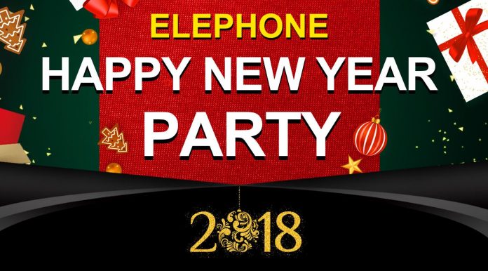 elephone myefox new year party banner
