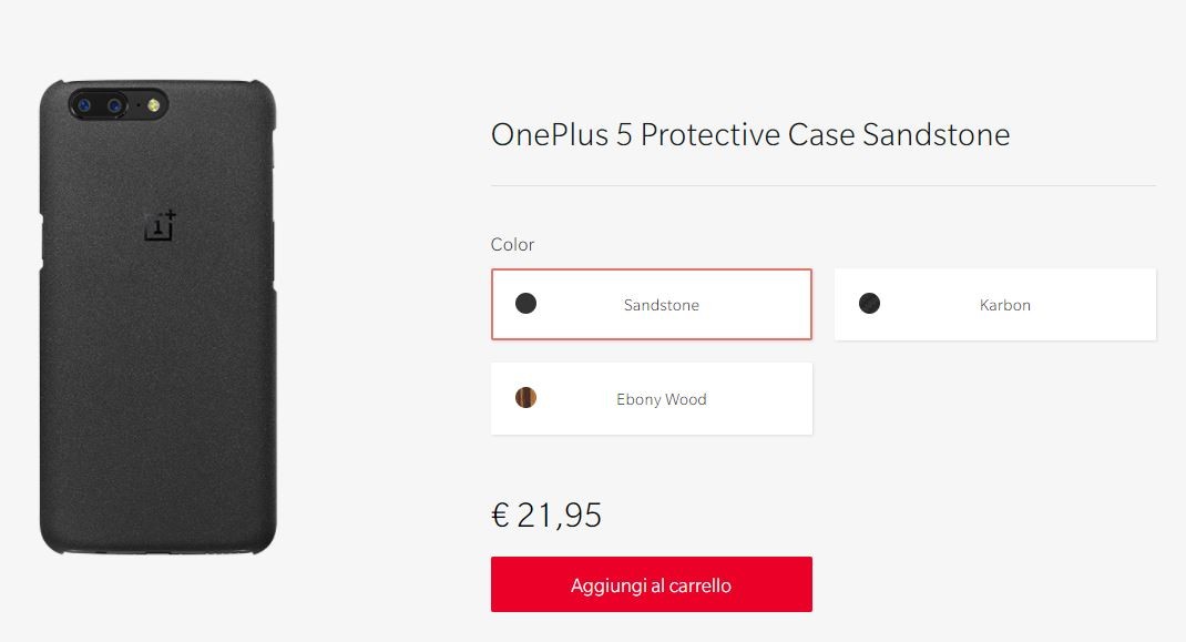 oneplus sandstone back cover