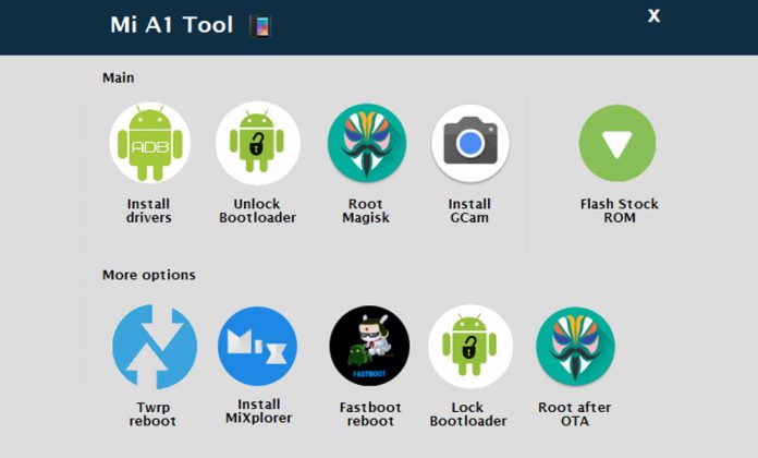 xiaomi mi a1 tool