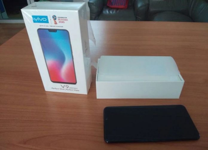 vivo v9 confezione di vendita