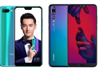 honor 10 vs huawei p20 pro