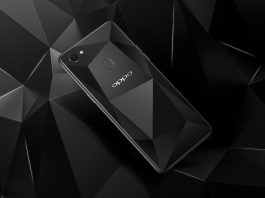 OPPO F7 Diamond Black Special Edition ufficiale in India