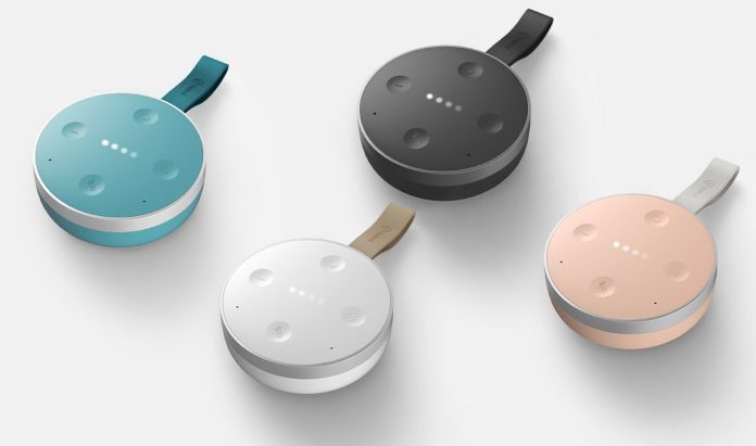 tichome mini smart speaker google assistant