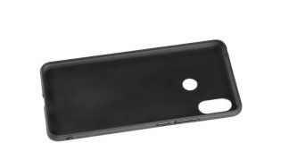 Xiaomi Mi Max 3 cover mostra doppia fotocamera posizione verticale