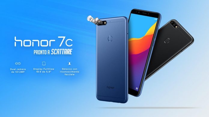 honor 7c italia banner