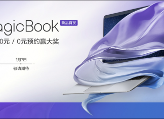 honor magicbook prevendita in cina