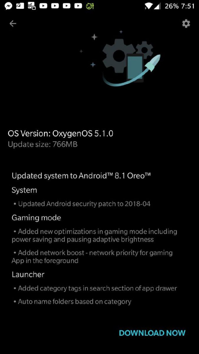oneplus 5 oxygenos 5.1.0