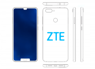 zte brevetto doppio notch