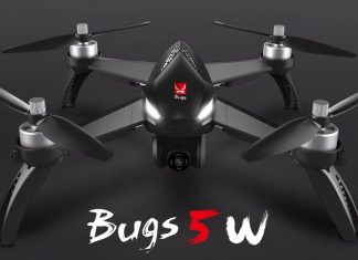 MJX Bugs 5W 5G Wifi FPV RC Drone quadcopter offerta TomTop