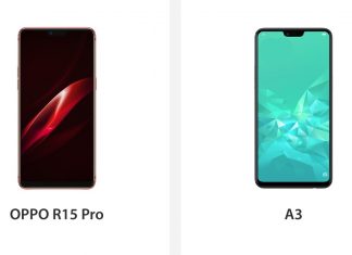 OPPO R15 Pro e OPPO A3