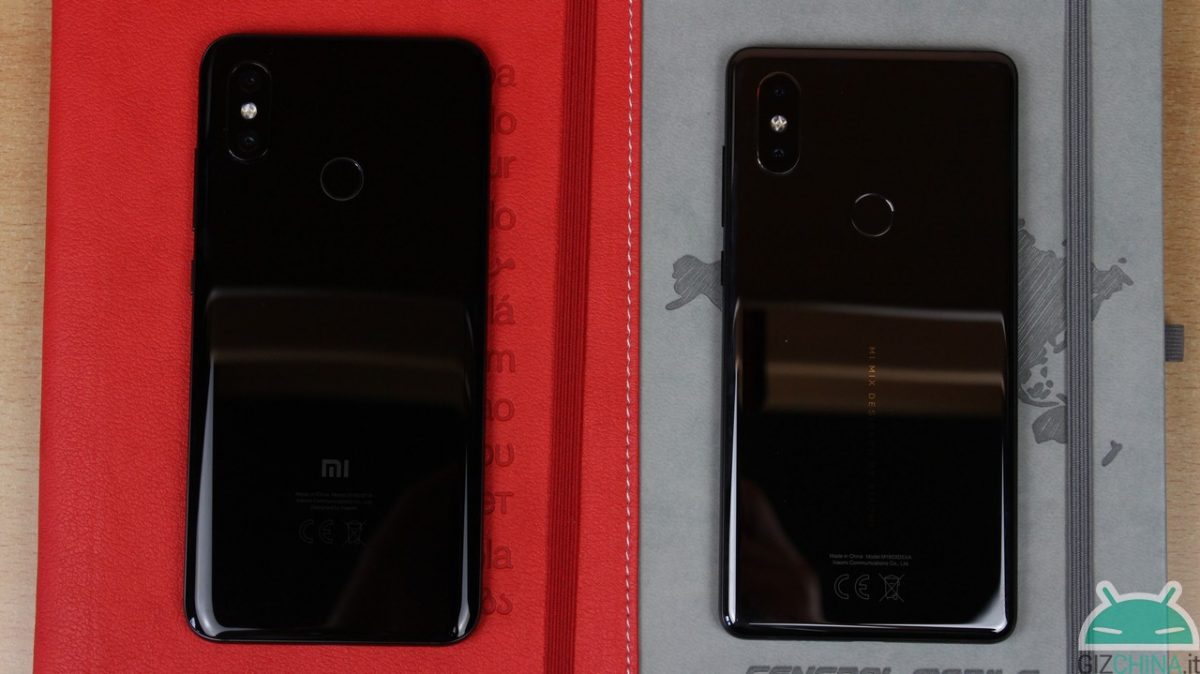 Xiaomi Mi 8 VS Xiaomi Mi MIX 2S