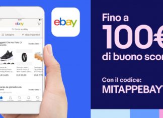 eBay buono sconto 1 MITAPPEBAY18