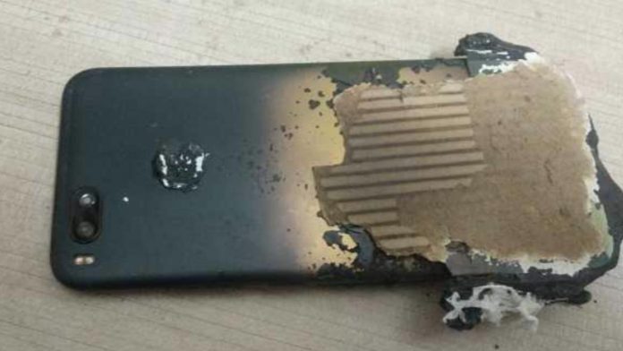 Xiaomi Mi A1 esplode