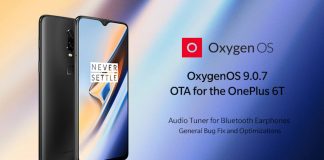 oneplus 6t oxygenos 9.0.7