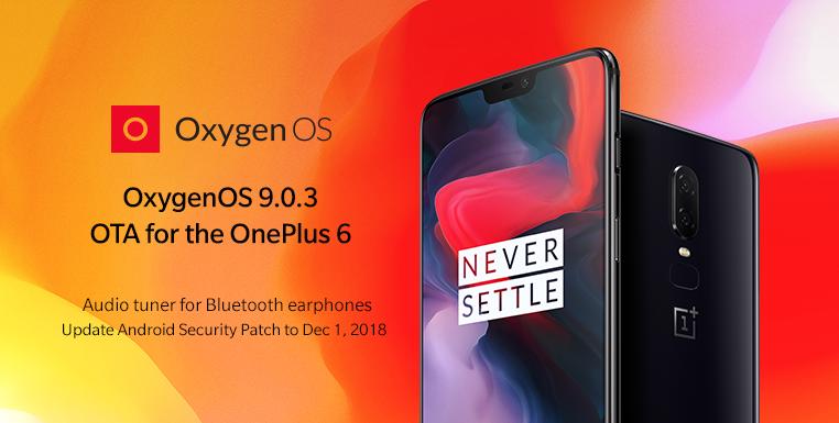 OxygenOS OnePlus 6