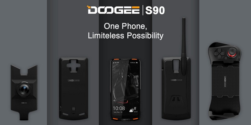 doogee s90 smartphone modulare