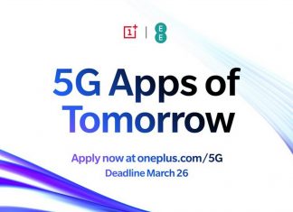 OnePlus lancia il programma 5G Apps of Tomorrow