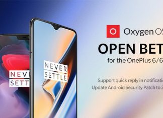 oneplus 6 oneplus 6t oxygenos open beta 16/8