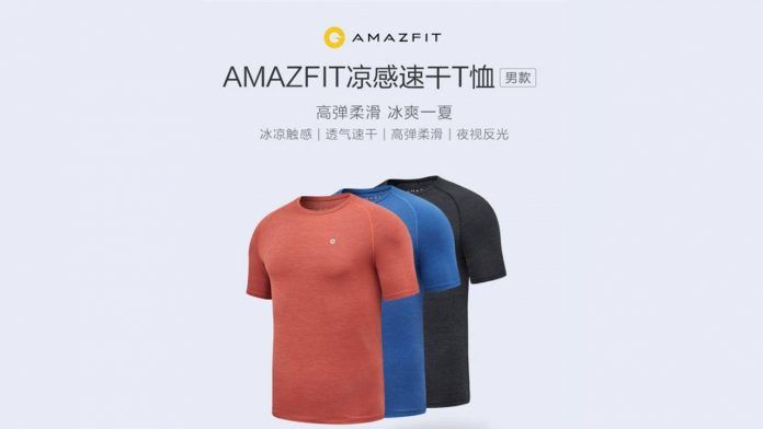 huami amazfit t-shirt