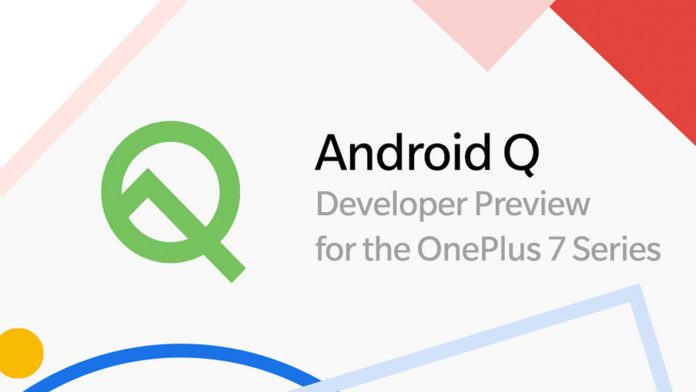 oneplus 7 pro android q