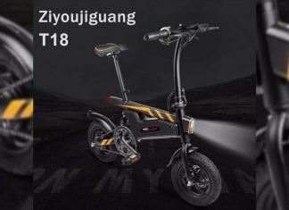 Ziyoujiguang t18 bici elettrica banggood