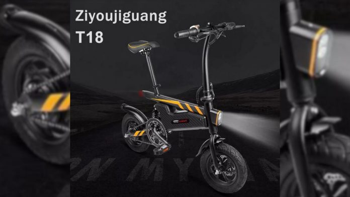 Ziyoujiguang t18 bici elettrica banggood