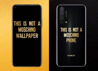 honor 20 pro moschino edition