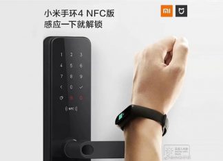 xiaomi mi band 4 mijia smart door lock