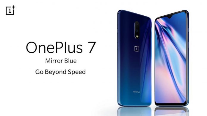 OnePlus 7 Mirror Blue