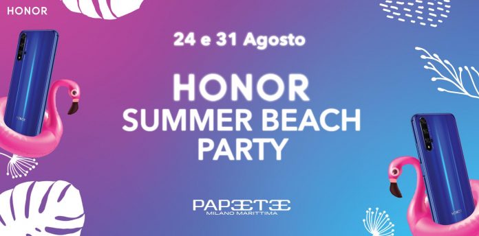 honor summer beach party