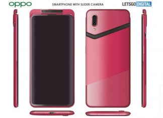 oppo brevetto fotocamera a scomparsa