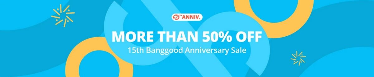 compleanno banggood coupon anniversario 2021