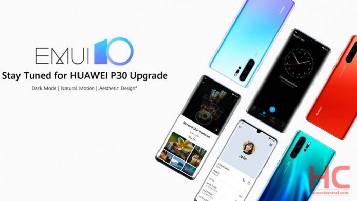 huawei p30 pro android 10 beta