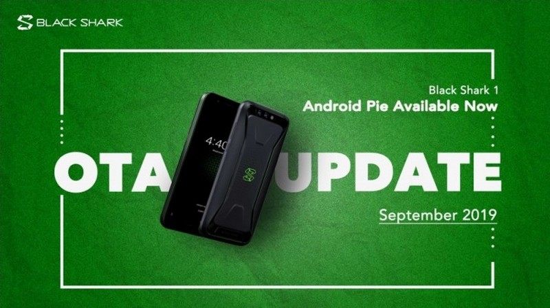 black shark android 9 pie