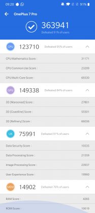 OnePlus 7 Pro test