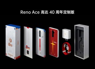 oppo reno ace gundam