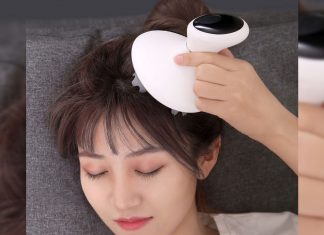 xiaomi mini massaggiatore testa
