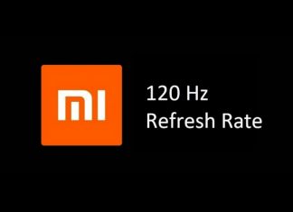 xiaomi display 120hz