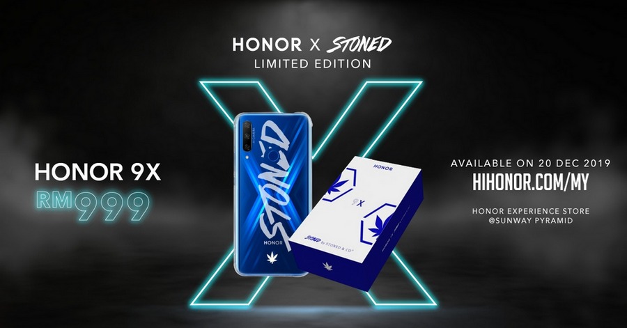 honor 9x stoned edition