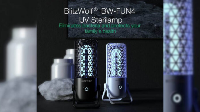 BlitzWolf BW-FUN4 lampada germicida UV