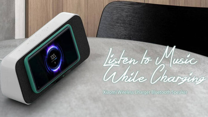 xiaomi speaker bluetooth base ricarica wireless 30w