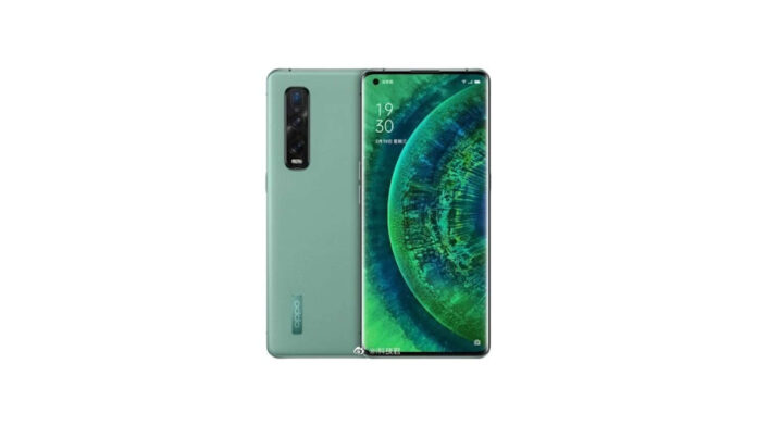 oppo find x2 pro vegan leather green