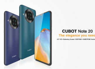cubot note 20