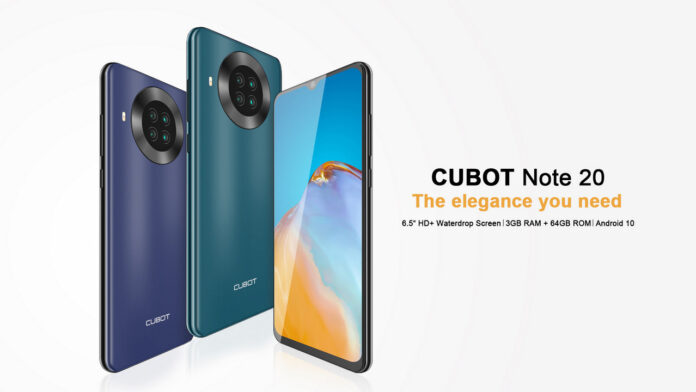 cubot note 20