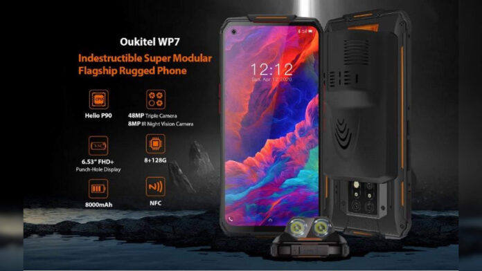 oukitel wp7 rugged phone specifiche prezzo uscita