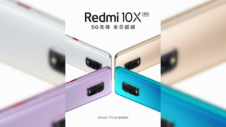 redmi 10x teaser 2