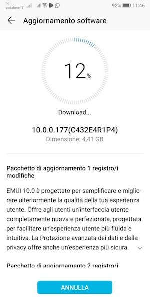 honor view 10 android 10 emui 10
